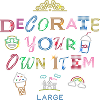 Decorate Your Own Item: Large
